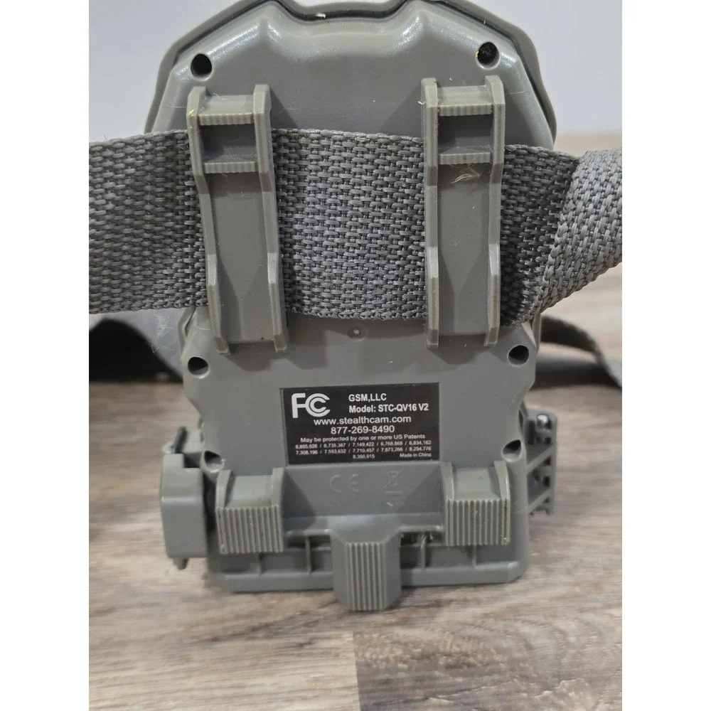 Stealth Cam STC-QV16 V2 Trail Camera Gray Strap 6MP Excellent Condition
